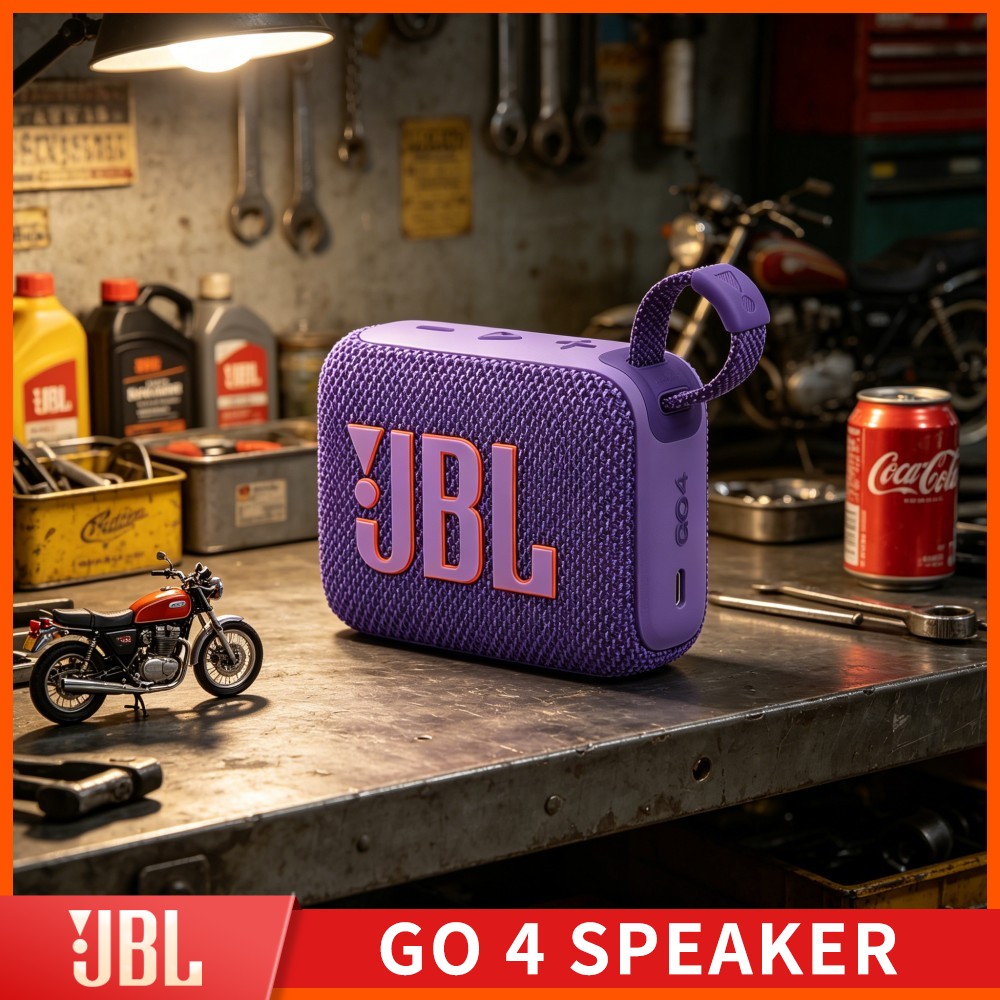 Jbl Speaker Go 4 - Enceinte Bluetooth JBL GO4 RVB, étanche