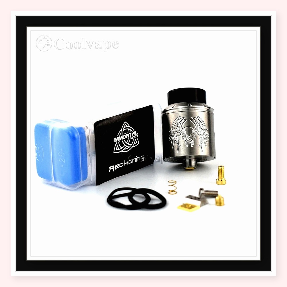 Wolfcoolvape Reckoning RDA 25m - Vape Coil Replacement avis et prix